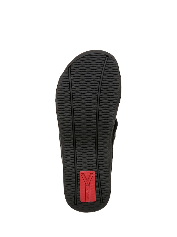 Vionic Regular Fit Tide Brown Sliders - Image 7 of 7