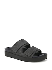 Vionic Regular Fit Riviera Black Sliders - Image 3 of 7