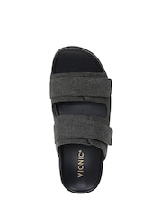 Vionic Regular Fit Riviera Black Sliders - Image 6 of 7