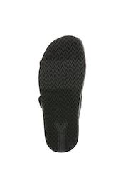 Vionic Regular Fit Riviera Black Sliders - Image 7 of 7