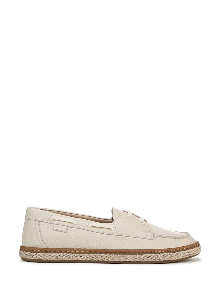 Cream - Vionic v standardnem kroju Cream Bay Boat čevlji - Slika 1 iz 7