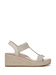 Creme - Vionic Calera Sandalen mit Keilabsatz - Bild 1 von 7