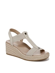 Creme - Vionic Calera Sandalen mit Keilabsatz - Bild 3 von 7