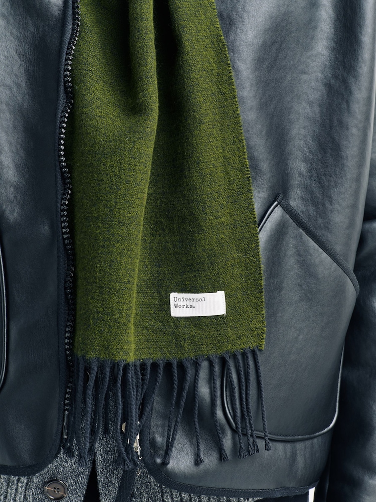 Universal Works Green Scarf - Image 3 of 3