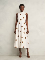 Hobbs Brown Petite Mia Dress - Image 1 of 4