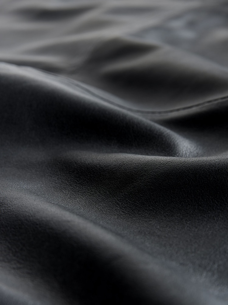 Black N. Premium Real Leather Skirt - Image 3 of 3