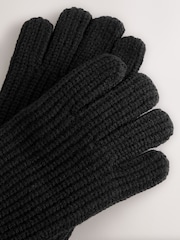 Black Knitted Gloves (3-16yrs) - Image 2 of 3