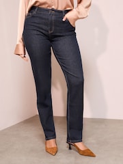 Friends Like These Rinse Wash Curve Bootcut Denim Jeans - Image 1 of 5