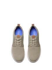 Grün - Clarks Essentials Motion Trek MX Lace Up Trainers - Bild 6 von 7