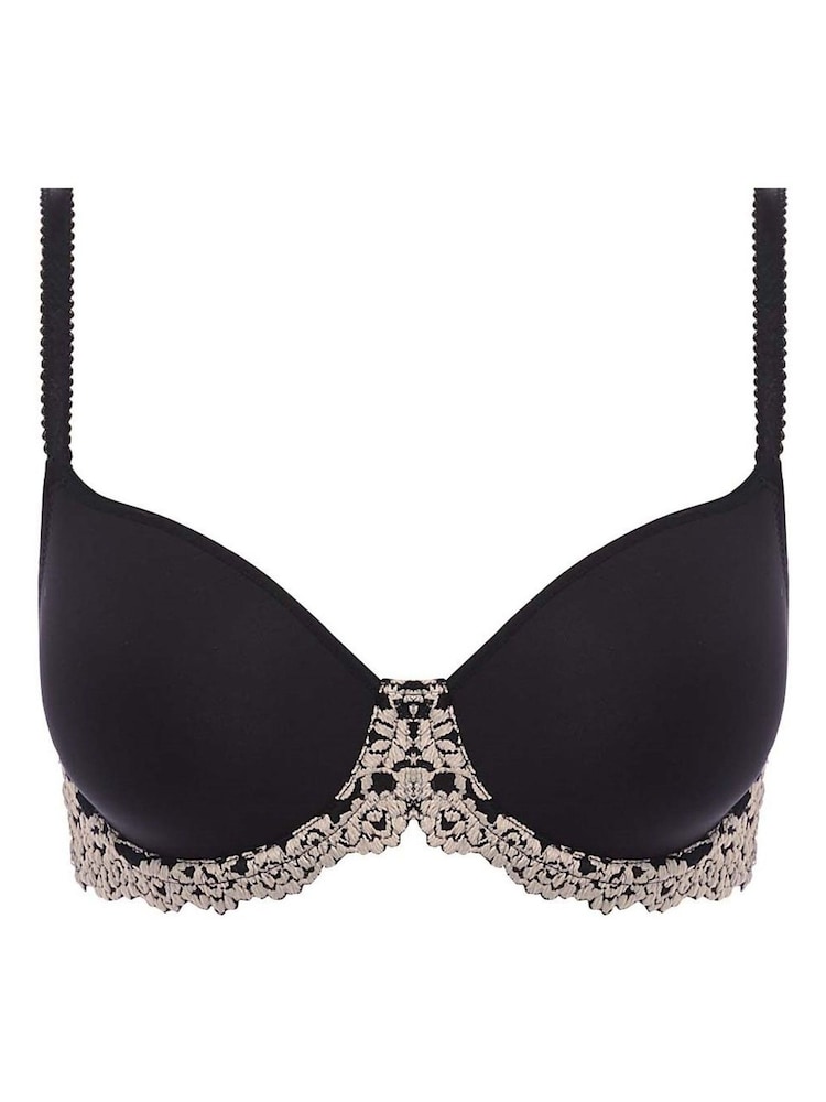 Wacoal Black Plunge Embrace Lace Bra - Image 5 of 5 Wacoal Black Plunge Embrace Lace Bra - Image 5 of 5