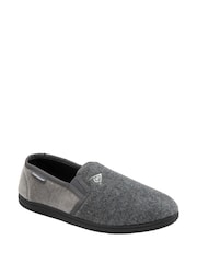 Dunlop Grey Full Shoe Slippers - Image 1 of 4