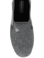 Dunlop Grey Full Shoe Slippers - Image 4 of 4