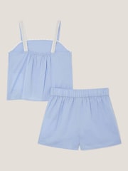 Monsoon Embroidered Top and Shorts Pyjamas Set - صورة 2 من 3