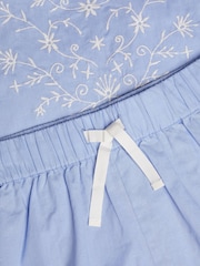 Monsoon Embroidered Top and Shorts Pyjamas Set - صورة 3 من 3