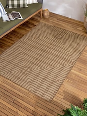 Yard Sandown Jute Effect Indoor/Outdoor Rug - Imagen 2 de 5