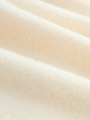 Ecru Bows Crew Neck Knitted Cardigan - Image 8 of 8