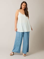 Evans Ivory Lace Trim Vest - Image 3 of 5