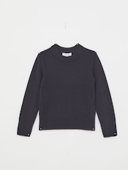 Reiss Navy Anya Jumper - Image 1 of 5