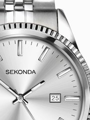 Sekonda Mens Classic 40mm King Watch Stainless Steel Bracelet Dial - Image 5 of 6
