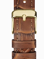 Sekonda Ladies Classic 22mm Colette Brown Watch - Image 4 of 6