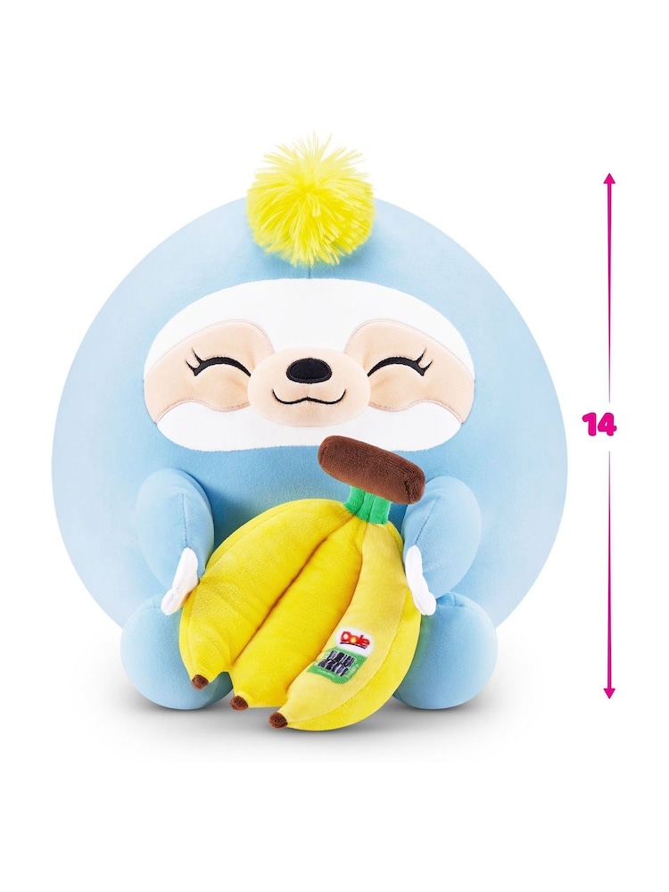Zuru Snackles 14" Series 2 Sloth and Dole Soft Toy - Image 1 of 4