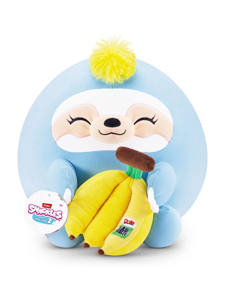 Zuru Snackles 14" Series 2 Sloth and Dole Soft Toy - Image 2 of 4