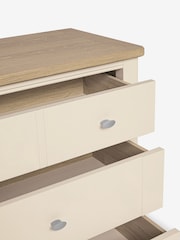 Stone Hampton Painted Oak Collection 6 Drawer Wide Chest of Drawers - Image 9 of 9