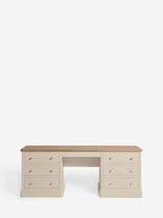 Stone Hampton Painted Oak 7 Drawer Console Dressing Table - Image 5 of 8