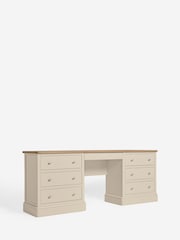 Stone Hampton Painted Oak 7 Drawer Console Dressing Table - Image 8 of 8