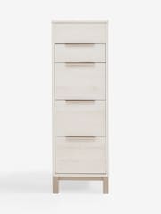White Bronx Oak Effect Chest of Drawer - Image 10 of 17