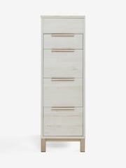 White Bronx Oak Effect Chest of Drawer - Image 11 of 17