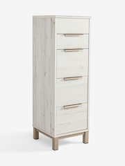 White Bronx Oak Effect Chest of Drawer - Image 12 of 17