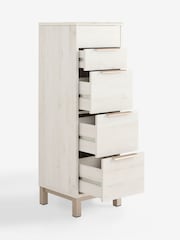 White Bronx Oak Effect Chest of Drawer - Image 14 of 17