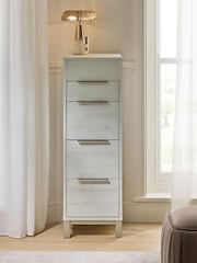 White Bronx Oak Effect Chest of Drawer - Image 2 of 17