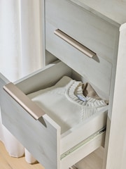 White Bronx Oak Effect Chest of Drawer - Image 7 of 17
