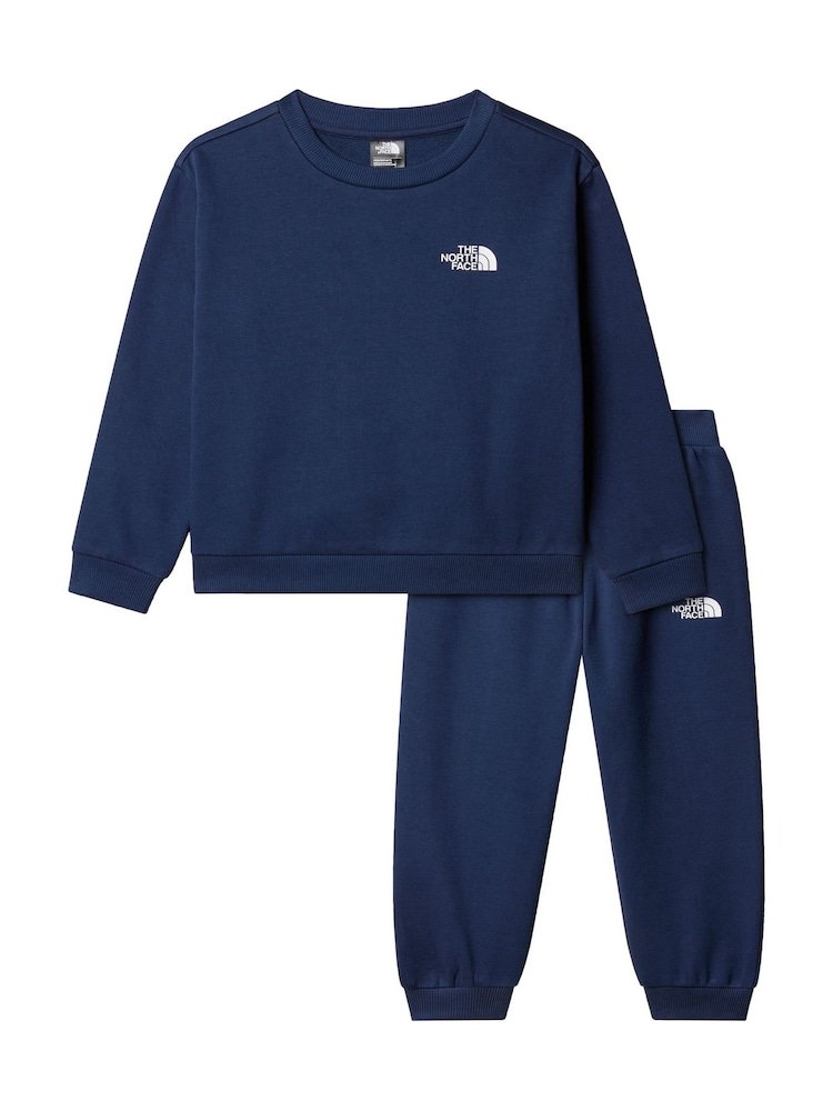 Buy The North Face Navy Boys Simple Dome Sweat and Joggers Set