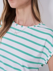 Crew Clothing Blue Striped Ruby Top - Image 3 of 4