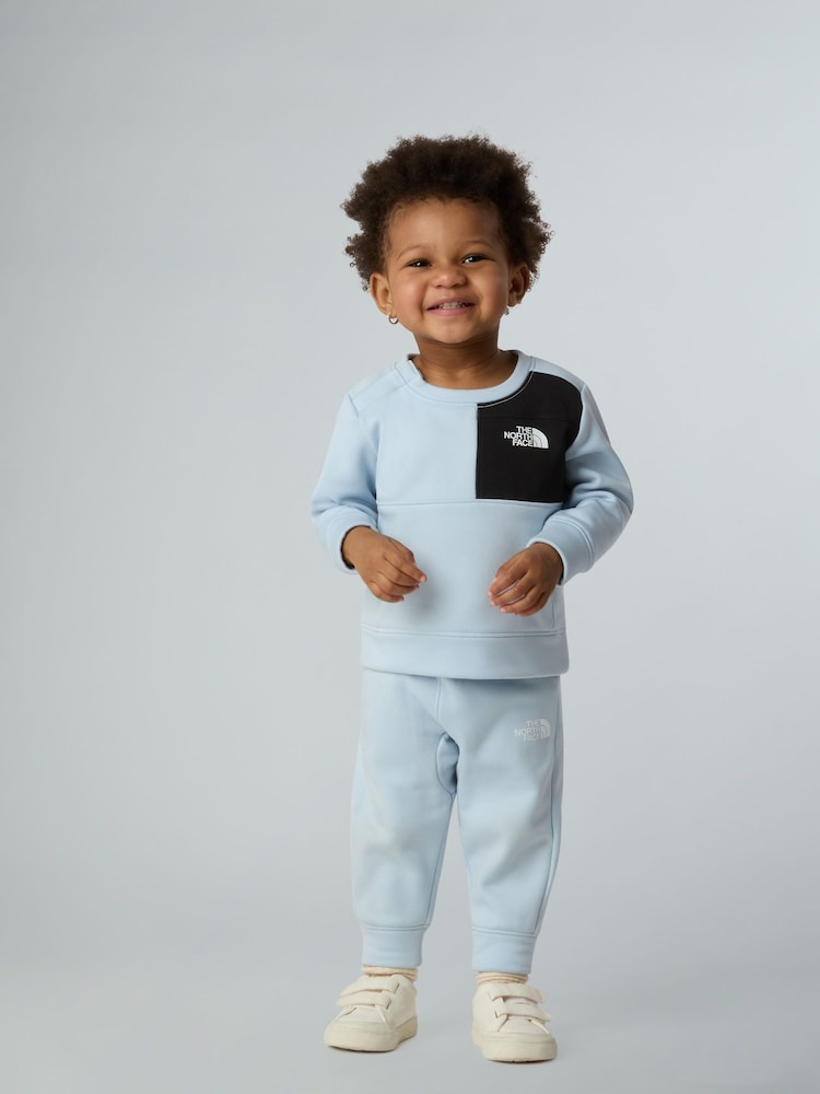 Blue Performance Baby Sweat and Joggers Set Blue - Image 1 of 7 Blue Performance Baby Sweat and Joggers Set Blue - Image 1 of 7