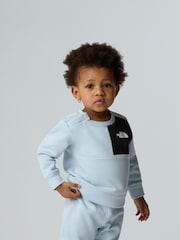 Blue Performance Baby Sweat and Joggers Set Blue - Image 3 of 7