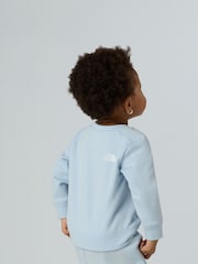 Blue Performance Baby Sweat and Joggers Set Blue - Image 4 of 7