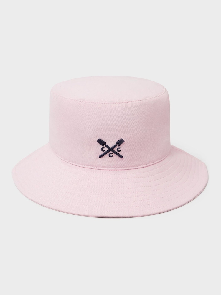 Chapéu de balde bordado com 100% de algodão da Crew Clothing - Imagem 1 de 3