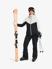 Roxy Monochrome Free Jet Block Ski Jacket - Imagen 3 de 6