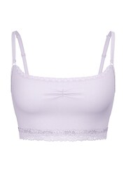 Victoria's Secret PINK Purple Whisper Lace Trim Bralette - Image 3 of 3