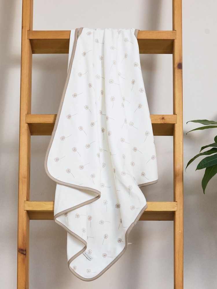 The Little Tailor Soft Jersey 100% Cotton Baby Blanket - Image 1 of 2