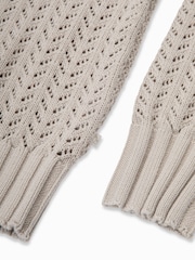 The Little Tailor Ladies 100% Cotton Pointelle crochet - Image 4 of 4