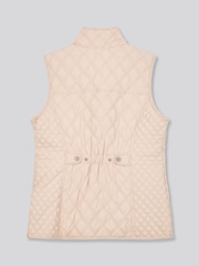 U.S. Polo Assn. Natural Womens Hacking Quilted Gilet - Image 2 of 4