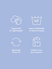 Night Lark 10.5 Tog Cosy Throw Duvet - Image 8 of 8