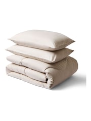 Night Lark Natural Oat 4.5 Tog Coverless Duvet and Pillowcase Set - Image 7 of 8