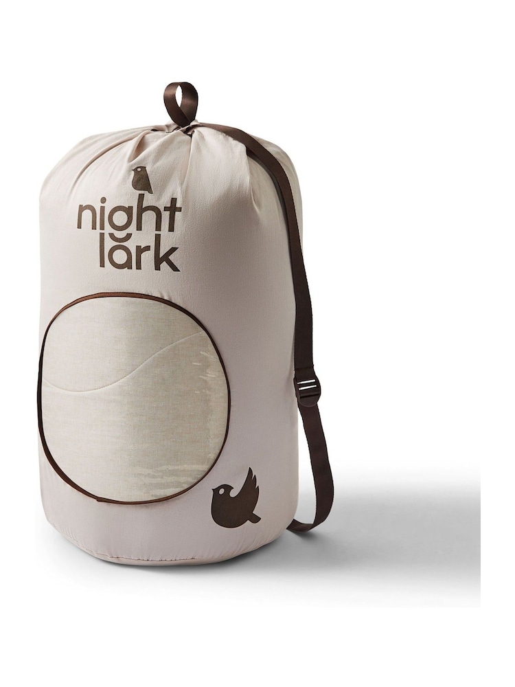 Night Lark Natural Oat 4.5 Tog Coverless Duvet and Pillowcase Set - Image 8 of 8