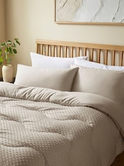 Night Lark Natural Oat 10.5 Tog Coverless Duvet and Pillowcase Set - Image 2 of 8